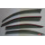 Skoda Octavia A7 ветровики дефлекторы окон ASP с молдингом нержавеющей стали / sunvisors - фото 2