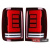 Volkswagen Amarok 2009+ тюнинг фонари задние красные WC - фото 2