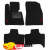 Коврики текстильные BMW X5 [E53] c 2000-2007 черные в салон - фото 7