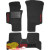 Коврики текстильные SEAT ALTEA 2004-2015 черные в салон - фото 5