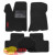 Коврики текстильные LADA Priora черные в салон - фото 5