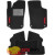 Коврики текстильные OPEL COMBO с 2001-2011 черные в салон - фото 4