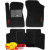 Коврики текстильные GEELY MK с 2006 черные в салон - фото 4