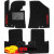 Коврики текстильные HYUNDAI IX35 с 2010 черные в салон - фото 5
