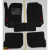 Коврики текстильные AUDI 100 (1991-1994) (C4) черные - фото 5