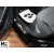Накладки на пороги Volkswagen GOLF VII 2012-2020 Premium - 4шт, наружные - на метал NataNiko - фото 3