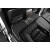 Коврики KVEST 3D в салон для Тойота LC 200, 2015->, 5 шт. (полистар, черный, бежевый) - Novline - фото 3