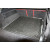 Коврик в багажник LAND ROVER Range Rover, 2015->, внед., с рейлингами, 1 шт. (полиуретан) - Novline - фото 3