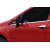 Fiat Grande Punto Нижние молдинги стекол (нерж.) 2 шт. (Сoupe) - фото 4
