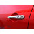 Renault Clio IV Передние дверные ручки (нерж.) 2-дверн. - с отверс. под сенсор - фото 4