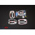 Citroen Jumper Дверные ручки (Abs хром.) 4-дверн. 8 шт. - фото 2