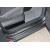 Volkswagen Caddy Facelift 10-15 Дверные пороги (нерж.) 4 шт. - фото 4