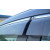 Дефлекторы окон Hyundai Santa Fe 2012-2017- Хром Молдингом - AVTM - фото 4