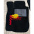 Коврики RENAULT LOGAN 2002-2012 текстильные черные в салон - фото 8
