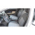 Чехлы сиденья FIAT Linea с 2013г цельная спинка фирмы MW Brothers - кожзам - фото 4