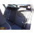 Чехлы сиденья для Тойота Prius 2009- экокожа - MW Brothers - серая нитка - фото 11