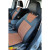 Авточехлы для Volkswagen AMAROK с 2009 - кожзам + алькантара - Leather Style MW Brothers - фото 14