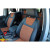 Авточехлы для Volkswagen AMAROK с 2009 - кожзам + алькантара - Leather Style MW Brothers - фото 15