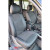 Авточехлы для Toyota PRADO 120 (2003-2009) - кожзам + алькантара - Leather Style MW Brothers - фото 15
