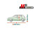 Чохол-тент для автомобіля MEMBRANE Garage(3-шарова мембрана тканина)+торба М2 hatchback 380-405х136х148см - фото 2
