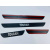 Накладки на пороги для TOURAN 4шт (Y-3 чорний хром-карбон) (TAN24) - фото 4