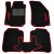 Коврики текстильные SEAT TOLEDO с 1999-2004 черные в салон - фото 12