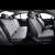 Комплект премиум накидок для сидений Winso Pro Prestige, gray - фото 2