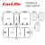 Комплект премиум накидок для сидений CarLife Turbo, biege - фото 3