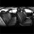 Комплект премиум накидок для сидений CarLife Sport, black - фото 7