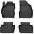 Резиновые коврики Frogum Proline 3D для Mazda 5 / Premacy (mkII)(1-2 ряд) 2004-2010 - фото 2