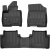 Резиновые коврики для Kia Sorento (mkIV)(гибрид)(1-2 ряд) 2020-> - Frogum Proline 3D - фото 2