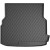 Резиновый коврик в багажник Gledring для Mercedes-Benz C-Class (S206)(универсал) 2021-> - фото 4