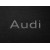 Коврики Audi A6/S6 (mkIV)(C7)(седан)(с вырезами под крепления)(багажник) 2011-2018 текстильные Premium - Черные - фото 2