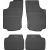 Резиновые коврики Frogum El Toro для Opel Corsa (mkIII)(C) 2000-2007 (1-2 ряд) - фото 2