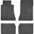 Резиновые коврики Frogum El Toro для Mercedes-Benz E-Class (W124; S124) 1984-1995 - фото 2