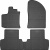 Резиновые коврики Frogum El Toro для Renault Lodgy (mkI) 2012-2022; Dacia Lodgy (mkI) 2012-2022 - фото 2