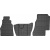 Резиновые коврики Frogum El Toro для Mercedes-Benz Sprinter (mkI) 1996-2006; Volkswagen LT (mkII) 1996-2006 (1 ряд) - фото 2