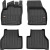 Резиновые коврики для Volkswagen Caddy (mkV)(Life) 2020-> - Frogum Proline 3D - фото 2