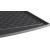 Резиновый коврик в багажник Gledring для Seat Leon (mkIV)(универсал) 2020-> (с двухуровневым полом)(верхний уровень)(багажник) - фото 3