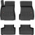 Резиновые коврики для Mercedes-Benz A/B/GLA-Class (W177; V177; W247; H247) 2018-> - Frogum Proline 3D - фото 2