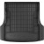 Резиновый коврик в багажник для Tesla Model S (mkI)(верхний уровень)(багажник) 2012-> - Frogum Pro-Line - фото 2