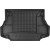 Резиновый коврик в багажник для Kia Sorento (mkI) 2002-2009 (с органайзером)(с боковыми нишами)(багажник) - Frogum Pro-Line - фото 2