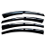 Дефлектор на окна (ветровики) CHEVROLET CRUZE 2008-2016 SP-S-16 SUNPLEX - фото 2