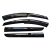 Дефлектор на окна (ветровики) DACIA LOGAN MCV 2013-2016 SP-S-27 SUNPLEX - фото 2