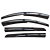 Дефлектор на окна (ветровики) RENAULT / DACIA LODGY 2012-2016 SP-S-75 SUNPLEX - фото 2