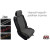 Чехлы на сиденья Nissan Qashqai до 12 серия X-Line (двойная декоративная строчка)- эко кожа - Автомания - фото 3