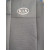 Чехлы салона Kia Rio II седан с 2005-11 г /серый - ELEGANT - фото 2