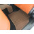 Коврики EVA Volkswagen T5 Transporter 2003-2010 гг. (серые, передние, для 1+1) - фото 2