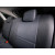 Чехлы салона Volkswagen Polo седан 2009-2017 (сплошная) Жаккард /темно-серый - Seintex - фото 2