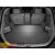 Коврик багажника для Тойота Highlander 2008- 2011- Hibrid, Черный - резиновые WeatherTech - фото 7